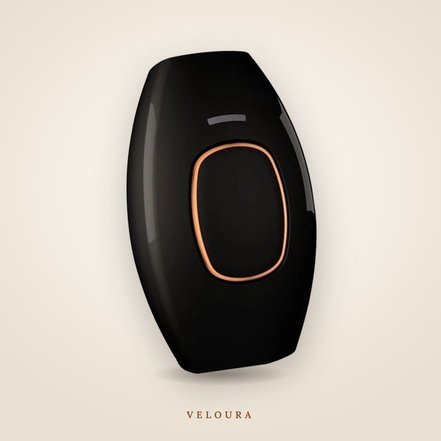 Veloura Glide IPL hair removal handset for at-home use